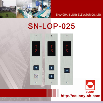 Painéis da cabine do elevador com exposição diferente (SN-LOP-025)
